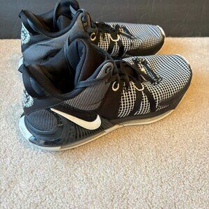Nike Lebron Witness VII H022 Men's Basketball Shoes Size 12 Black White